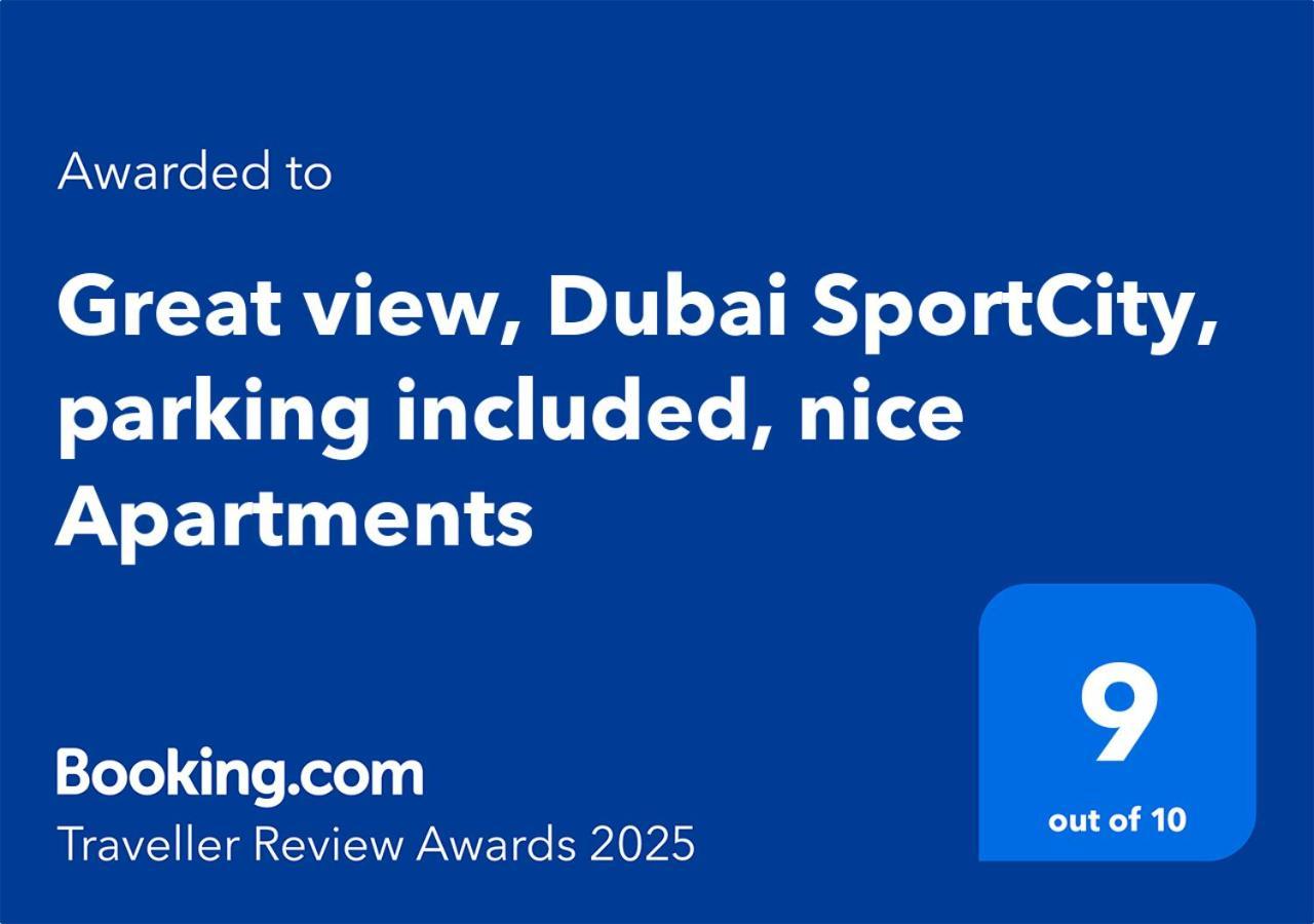Great View, Dubai Sportcity, Parking Included, Nice Apartments מראה חיצוני תמונה